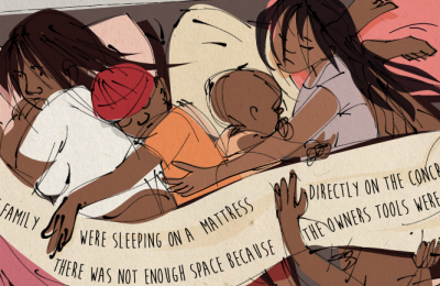 Overcrowded housing situation